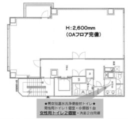 日宝秋葉原ビル 13階 間取り図