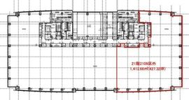 汐留ビルディング 2109 間取り図