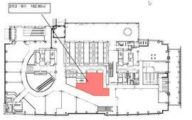 汐留ビルディング 2階2-9 間取り図