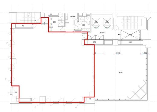 T&G浜松町ビル 2階 間取り図