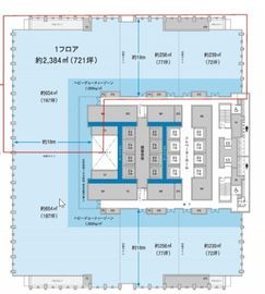 TODA BUILDING 13階 間取り図