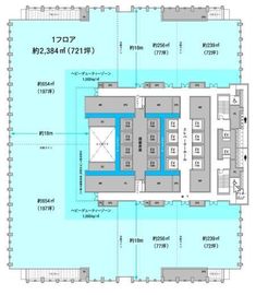 TODA BUILDING 18階 間取り図