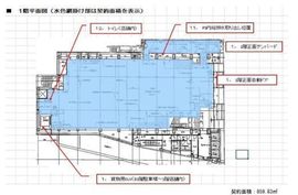 JRE神宮前メディアスクエアビル(旧:神宮前メディアスクエアビル) 1階 間取り図