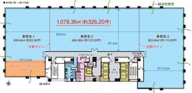 (仮称)港南二丁目プロジェクト 3階 間取り図