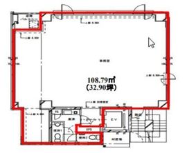 紀文第二ビル 4 間取り図