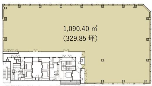 日本橋丸善東急ビル 8階 間取り図
