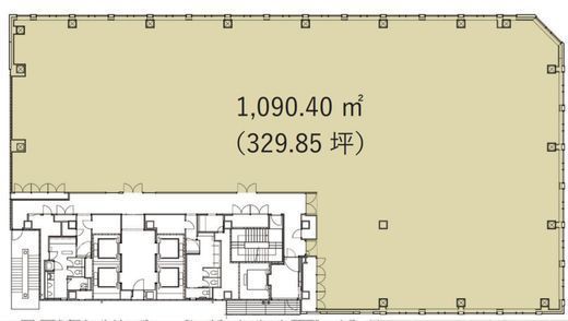 日本橋丸善東急ビル 9階 間取り図