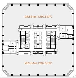 シーバンスN館 17階 間取り図