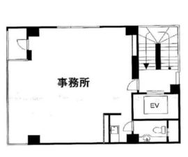 アクシーズ7号館ビル 8階 間取り図