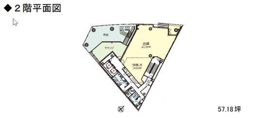 明産霞が関ビルディング 2階 間取り図
