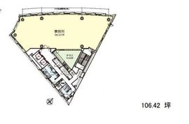 明産霞が関ビルディング 8階 間取り図