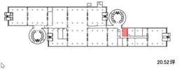 パレスサイドビル 3階 間取り図