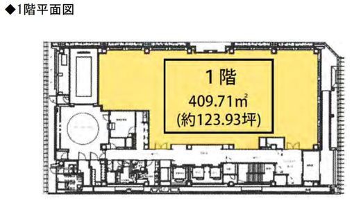 住友生命八重洲東ビル 1階 間取り図