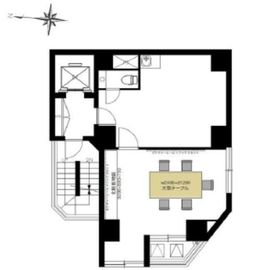 COMMON Akasaka 6階 間取り図