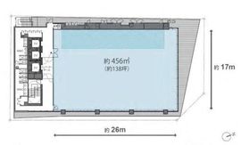 銀泉西新橋ビル 5階 間取り図