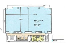 明産西新橋ビル 8階 間取り図