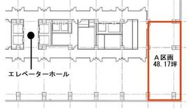 ニュー新橋ビル 9階A 間取り図