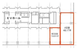 ニュー新橋ビル 9BC 間取り図