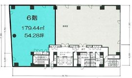 芝日景有楽ビル 6階 間取り図