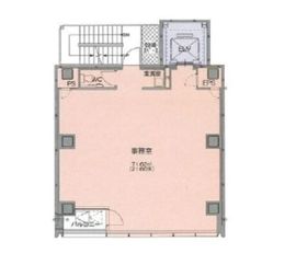 銀座京屋ビル 7階 間取り図