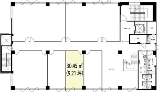 青山学院アスタジオ 302 間取り図