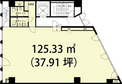 NT渋谷ビル 5階 間取り図