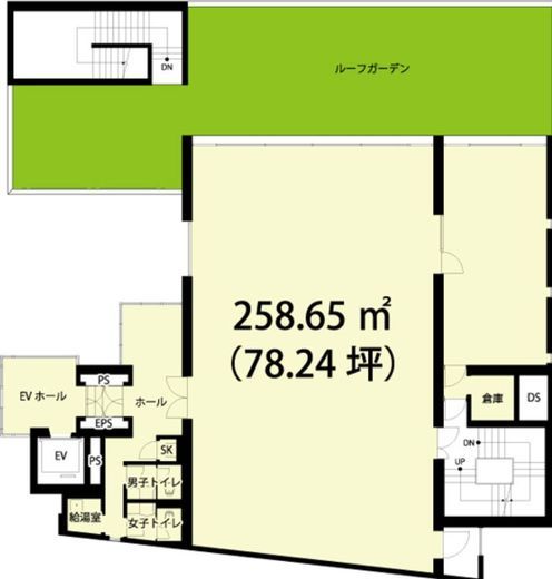 A-PLACE品川東(本館・別館) 3階 間取り図