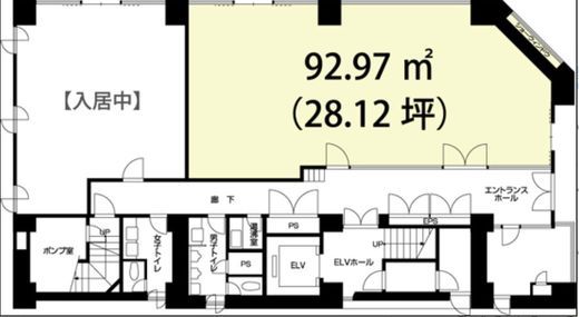 住長第2ビル 1階A 間取り図