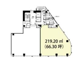 A-PLACE五反田 8階A 間取り図