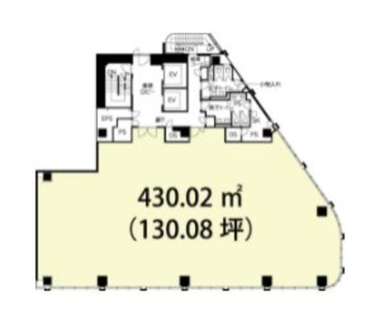A-PLACE五反田 9階 間取り図