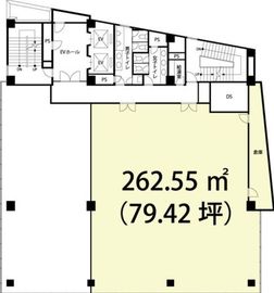 東邦電気工業本店ビル 4階B 間取り図