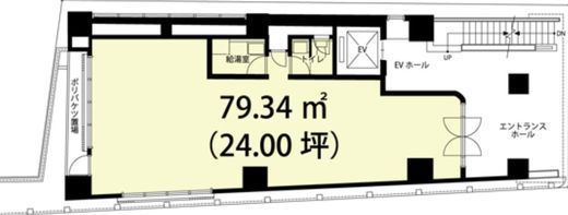 新栄宮益ビル 1階 間取り図