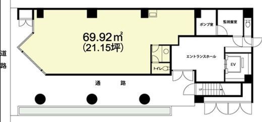 プライム秋葉原ビル 1階 間取り図
