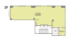 西町ビル 2階 間取り図