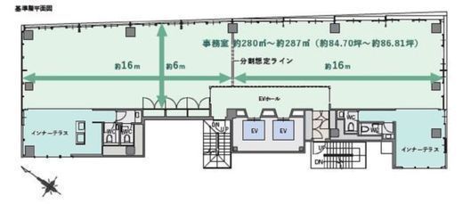T-PLUS日本橋小伝馬町 5階 間取り図