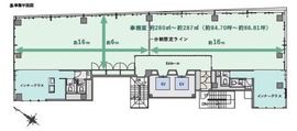 T-PLUS日本橋小伝馬町 5階 間取り図