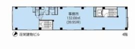 荘栄建物ビル 6階 間取り図