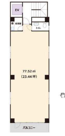 協和第二ビル 3階 間取り図