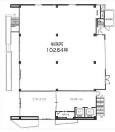 KY三番町ビル 1階 間取り図