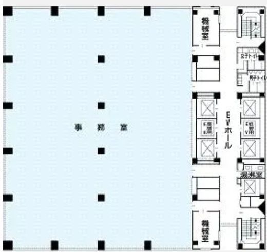 日比谷ダイビル 15階 間取り図