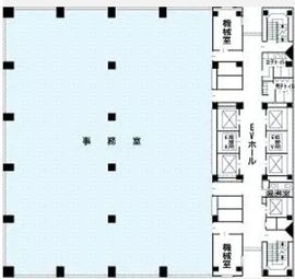 日比谷ダイビル 15階 間取り図