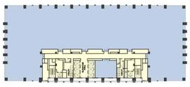 丸の内トラストタワーN館 14階3 間取り図