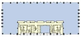 丸の内トラストタワーN館 17階5 間取り図