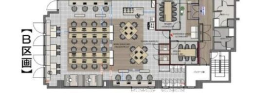 平河町フロントビル(旧:ヒューリック平河町) 3階B 間取り図