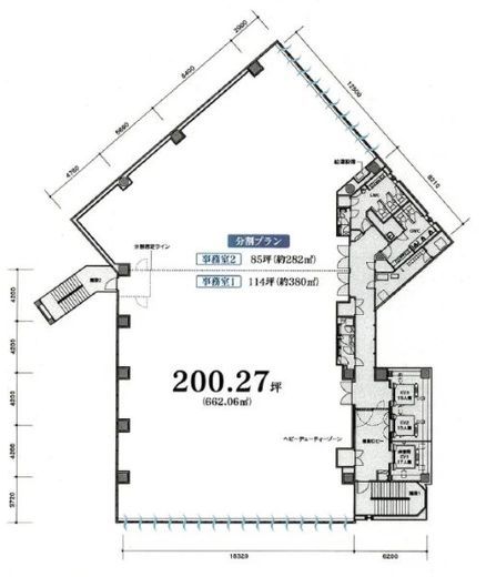 相鉄万世橋ビル 4階 間取り図