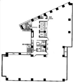JRE神田小川町ビル 4階 間取り図
