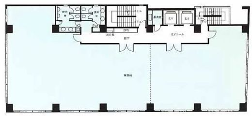 番町フィフスビル 5階1 間取り図