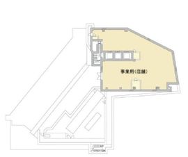 キュープラザ原宿 4階 間取り図