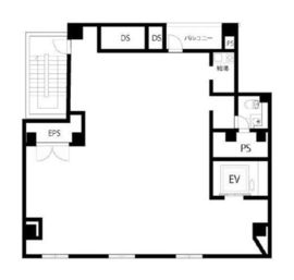 GINZA URBAN 21 BLDG. 6階 間取り図