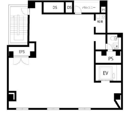 GINZA URBAN 21 BLDG. 4階 間取り図